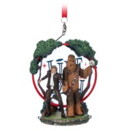 Han Solo and Chewbacca ''Life Day'' Sketchbook Ornament – Star Wars