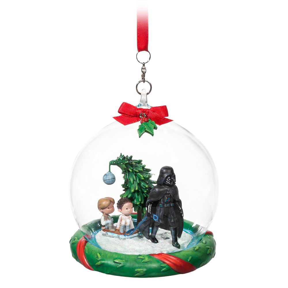 Darth Vader and Family Glass Dome Sketchbook Ornament – Star Wars available online for purchase