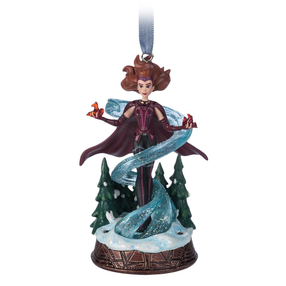 Scarlet Witch Light-Up Living Magic Sketchbook Ornament Official shopDisney