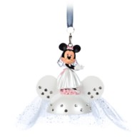 Minnie Mouse Bride Sketchbook Ear Hat Ornament