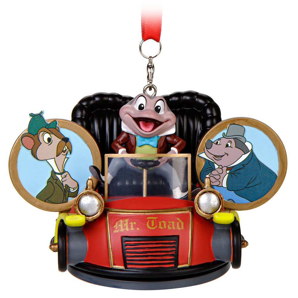 Mr. Toad’s Wild Ride Sketchbook Ear Hat Ornament is here now