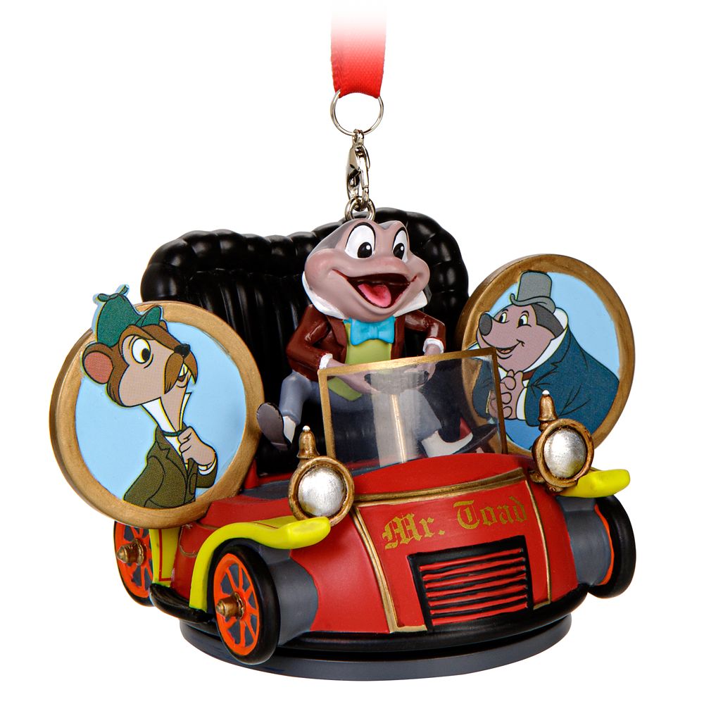 Mr. Toad's Wild Ride Sketchbook Ear Hat Ornament