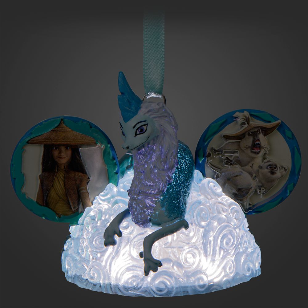 Raya and the Last Dragon Light-Up Living Magic Sketchbook Ear Hat Ornament