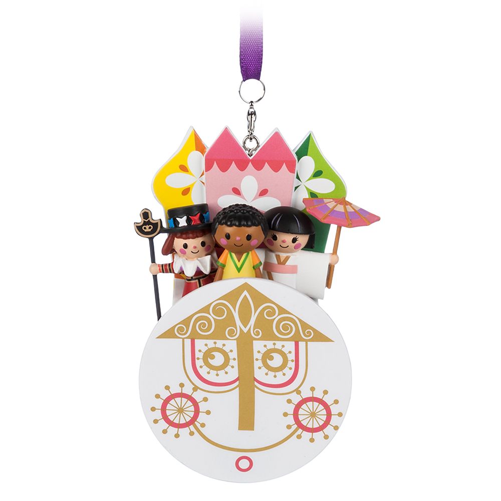 Disney it's a small world Clock Face Sketchbook Ornament