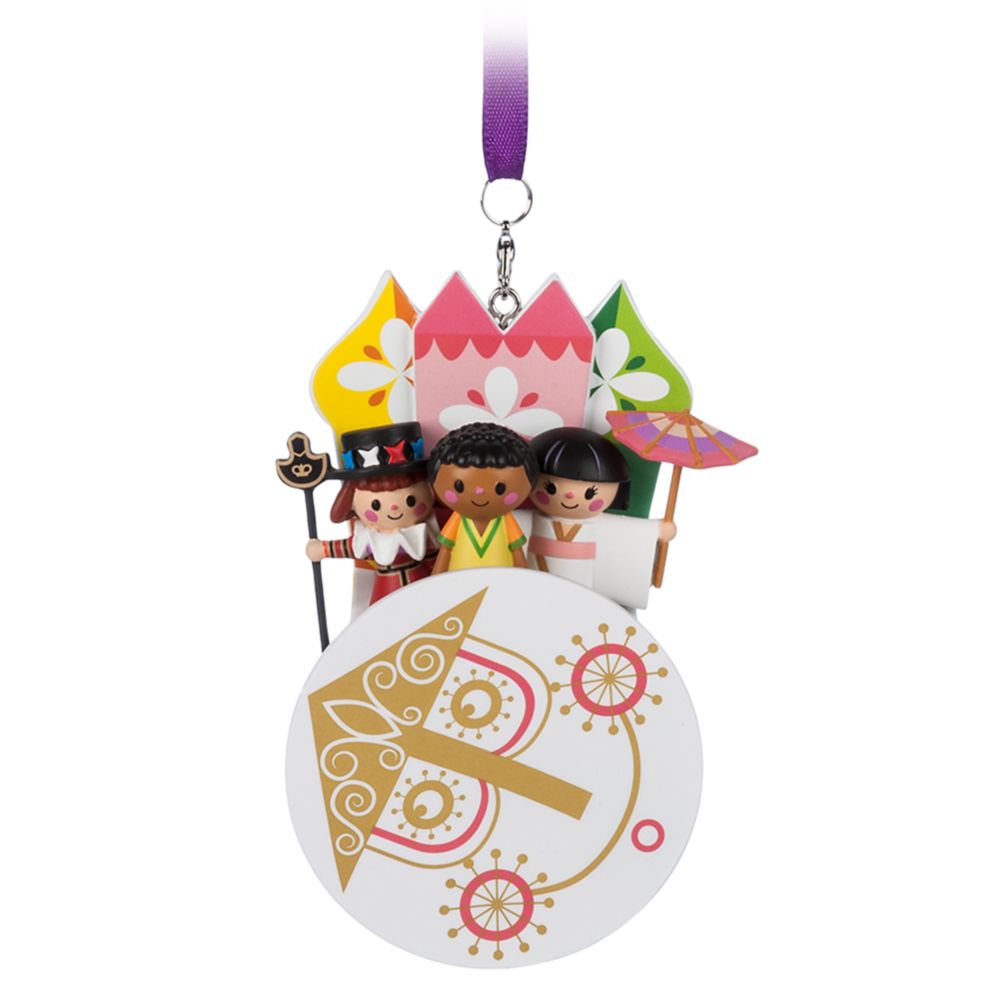 Disney it's a small world Clock Face Sketchbook Ornament