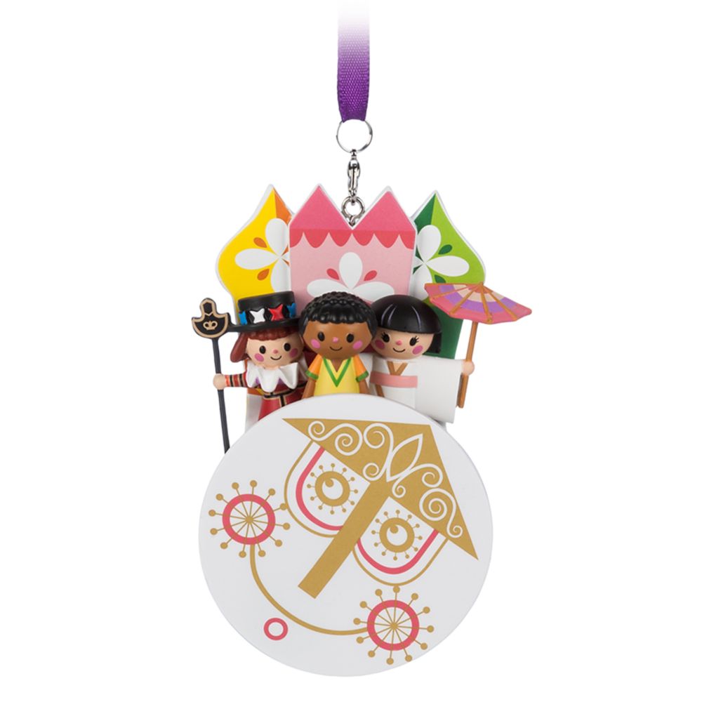 Disney it's a small world Clock Face Sketchbook Ornament