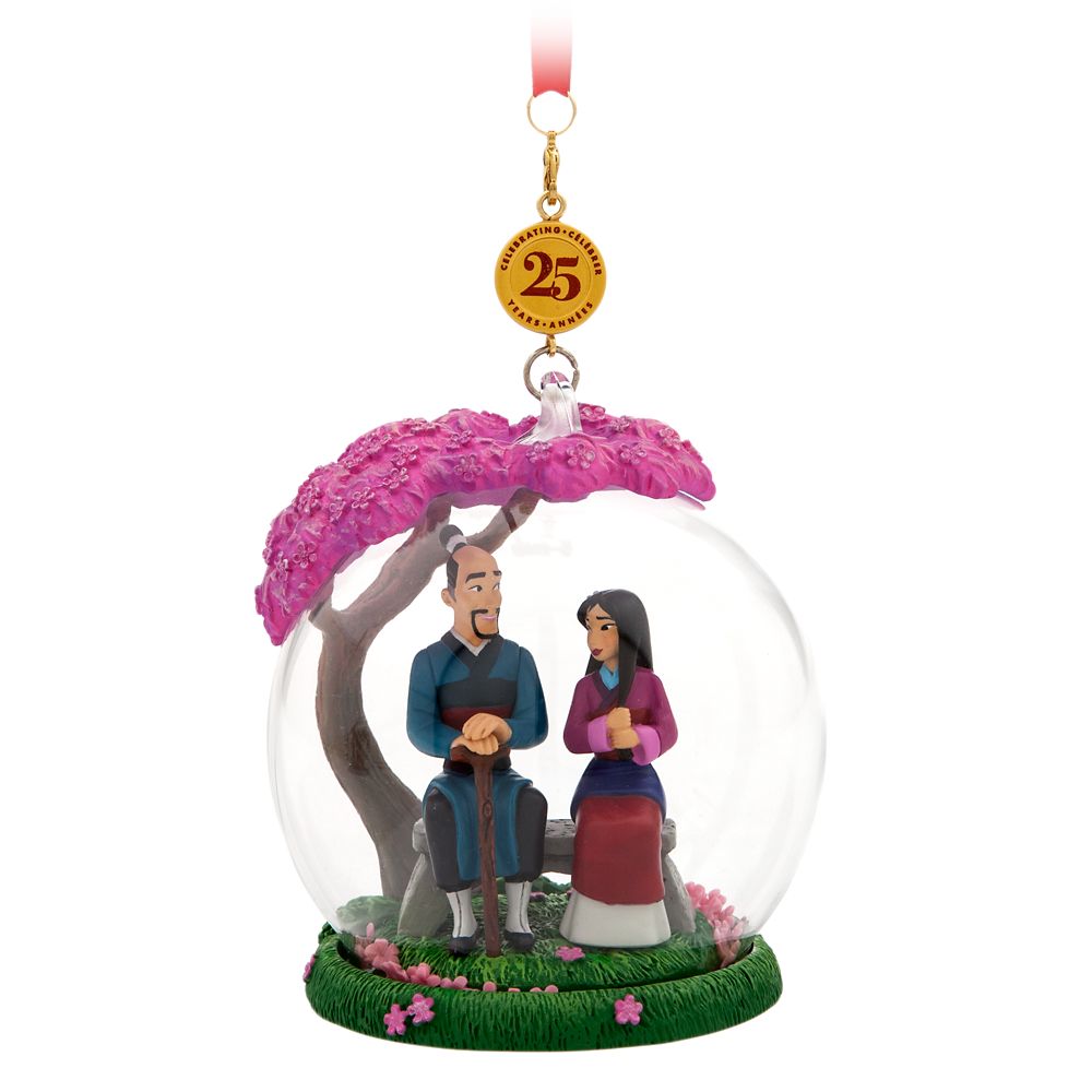 Mulan Legacy Sketchbook Ornament  25th Anniversary  Limited Release Official shopDisney