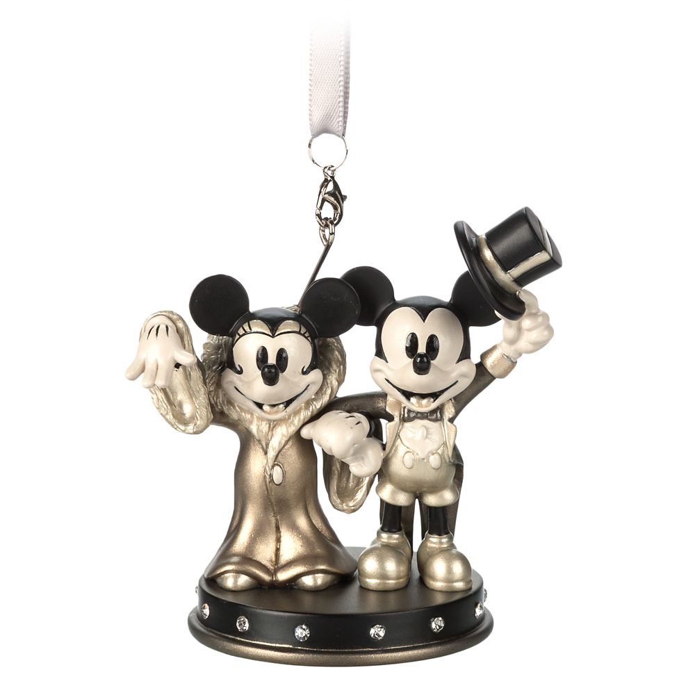 Mickey Mouse and Minnie Mouse Sketchbook Ornament – Mickey’s Gala Premier available online