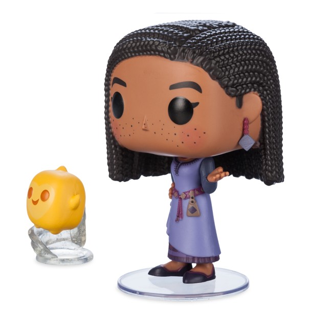 Figurine Funko Pop! Disney: Wish - Asha with Star - Gris et