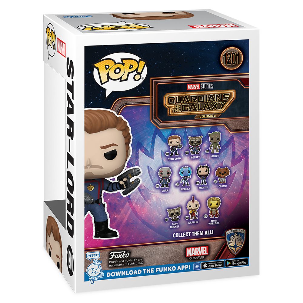 Star-Lord Funko Pop! Vinyl Bobble-Head – Guardians of the Galaxy Vol. 3