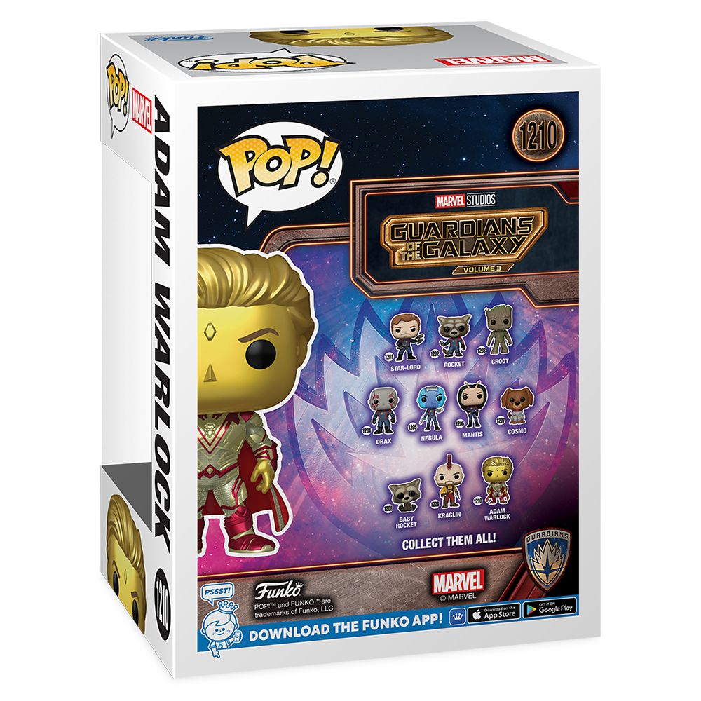 Adam Warlock Funko Pop! Vinyl Bobble-Head – Guardians of the Galaxy Vol. 3