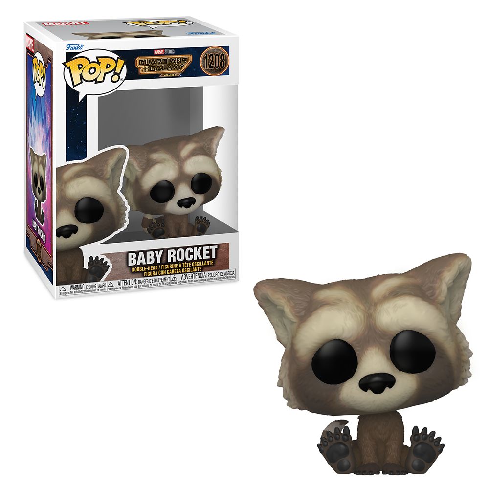 Baby Rocket Funko Pop! Vinyl Bobble-Head – Guardians of the Galaxy Vol. 3 has hit the shelves for purchase