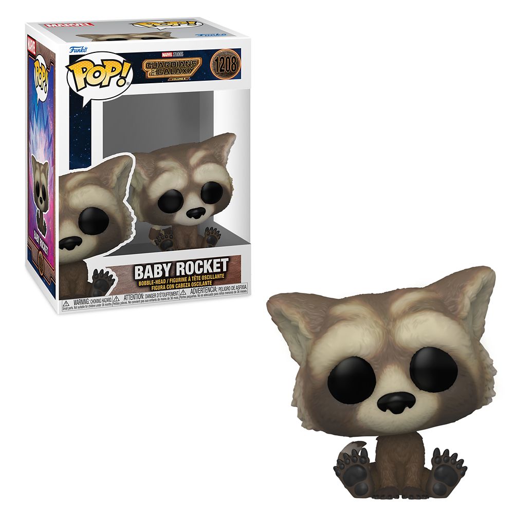 Baby Rocket Funko Pop! Vinyl Bobble-Head – Guardians of the Galaxy Vol. 3