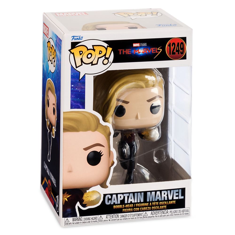 Captain Marvel Funko Pop! Vinyl Bobble-Head – The Marvels