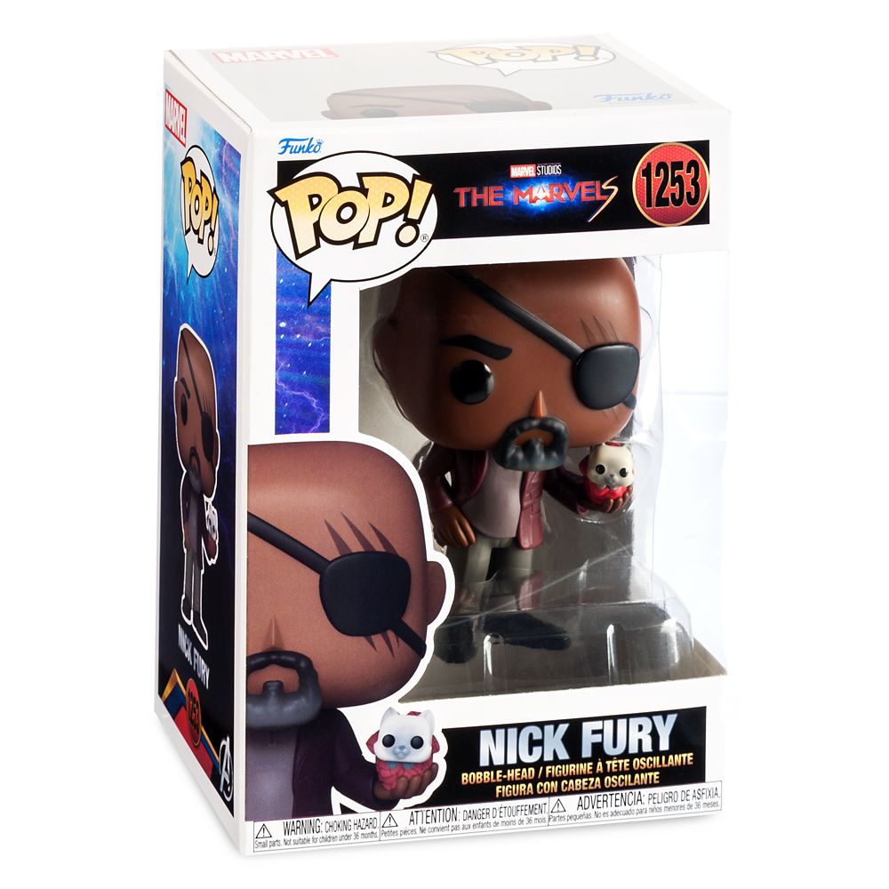 Nick Fury Funko Pop! Vinyl Bobble-Head – The Marvels