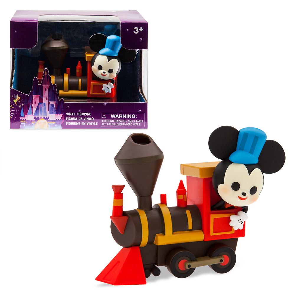 Mickey Mouse as Train Engineer Vinyl Figure by Joey Chou was released today