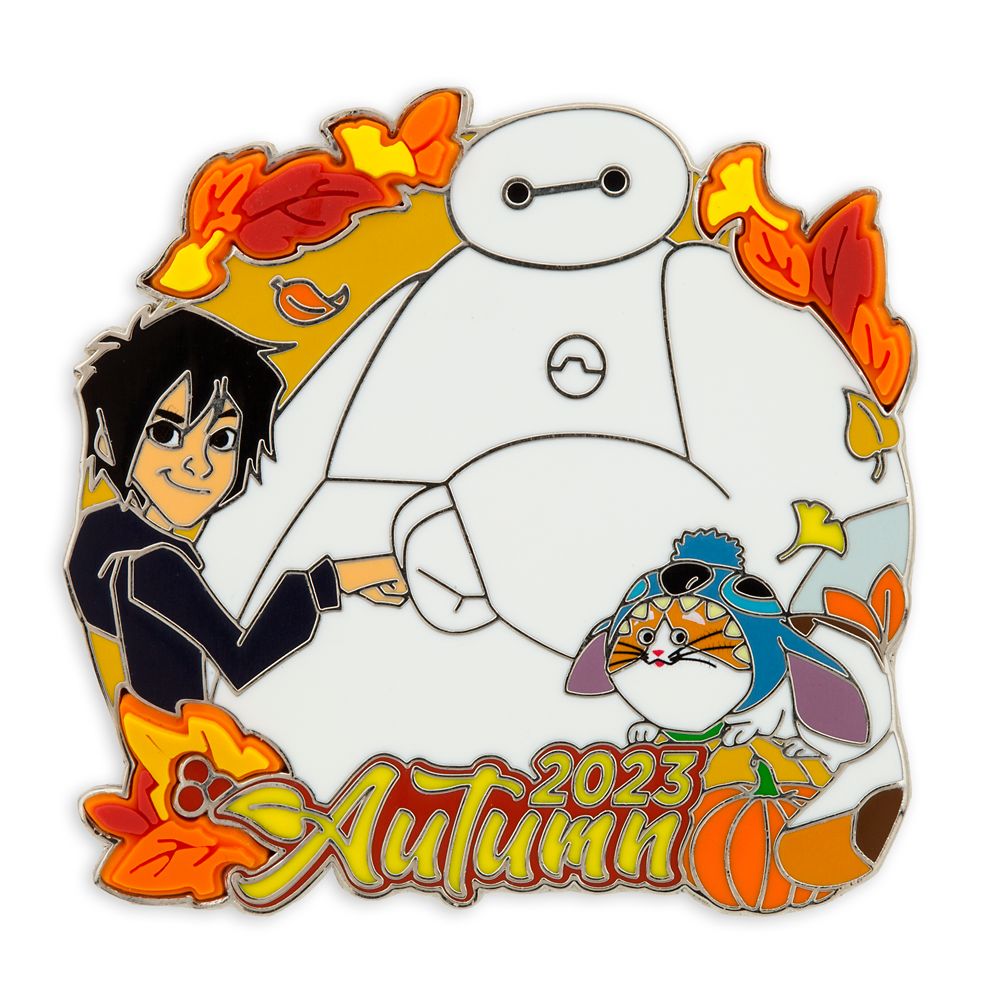 Hiro, Baymax and Mochi Autumn 2023 Pin  Big Hero 6  Limited Release Official shopDisney