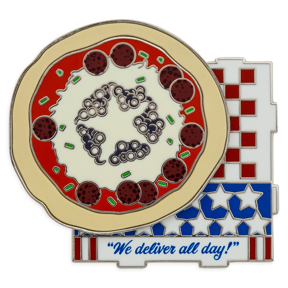 Captain America Shield Pizza Pin  Limited Release Official shopDisney