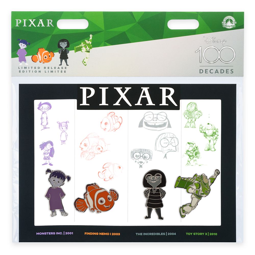 Pixar Pin Set – Disney100 – Limited Release
