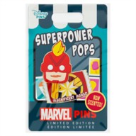Captain Marvel Magnificent Mango Superpower Pops Pin – Limited Edition – March