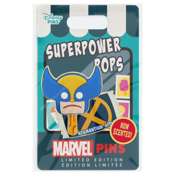Wolverine Adamantium Apple Superpower Pops Pin – Limited Edition – May