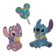 Stitch Attacks Snacks Pin Set – Lollipop – April – Limited Release