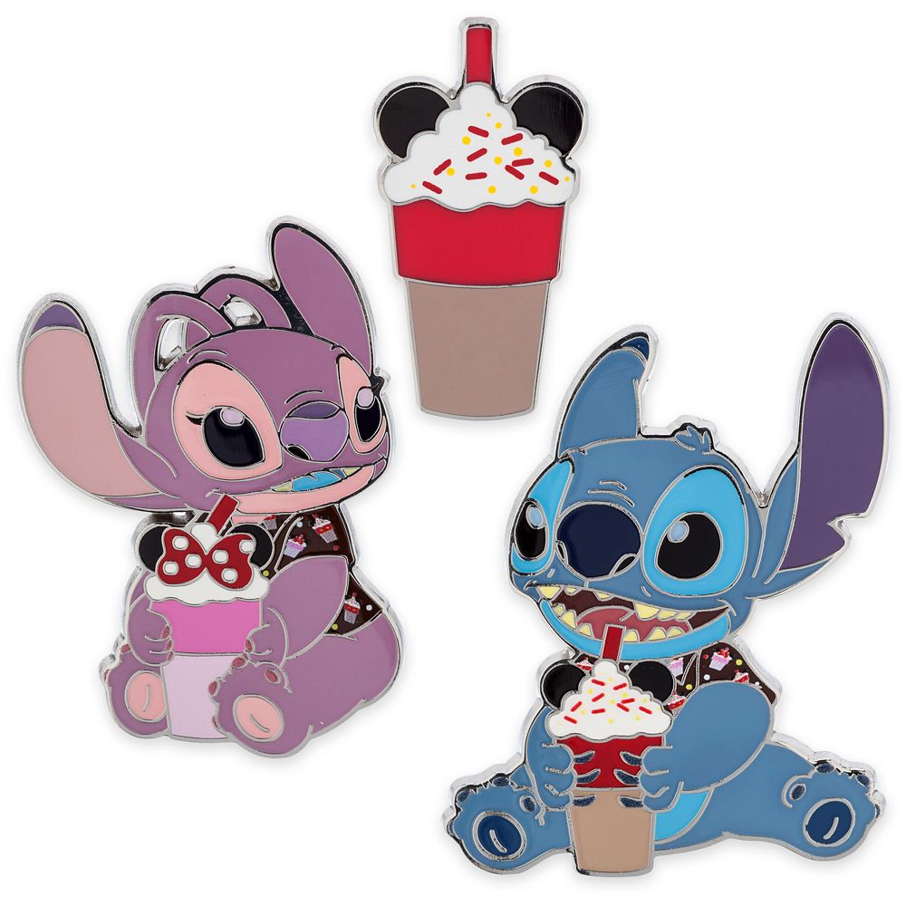 Stitch Attacks Snacks Pin Set &ndash; Ice Cream &ndash; May &ndash; Limited Release