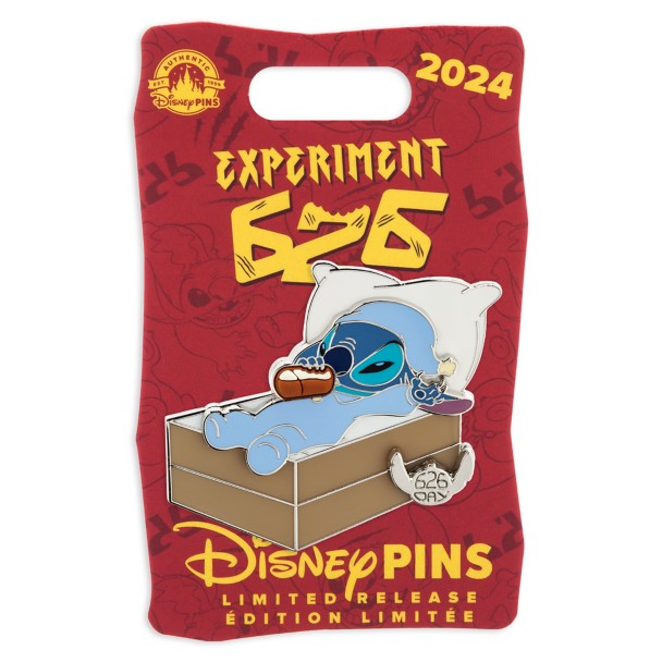 Stitch Experiment 626 Scented Coffee Pin – 626 Day 2024 – Limited Release