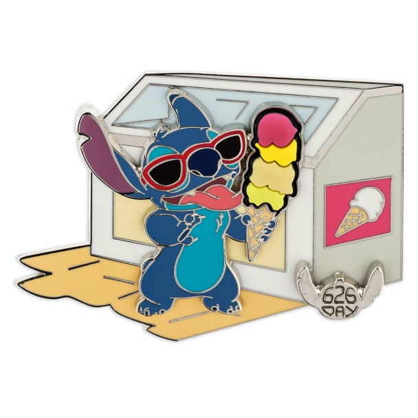 Stitch Experiment 626 Scented Ice Cream Pin – 626 Day 2024 – Limited Release