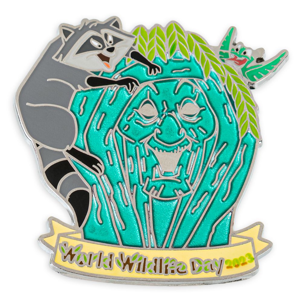 Meeko, Flit and Grandmother Willow World Wildlife Day 2023 Pin – Pocahontas – Limited Release is here now