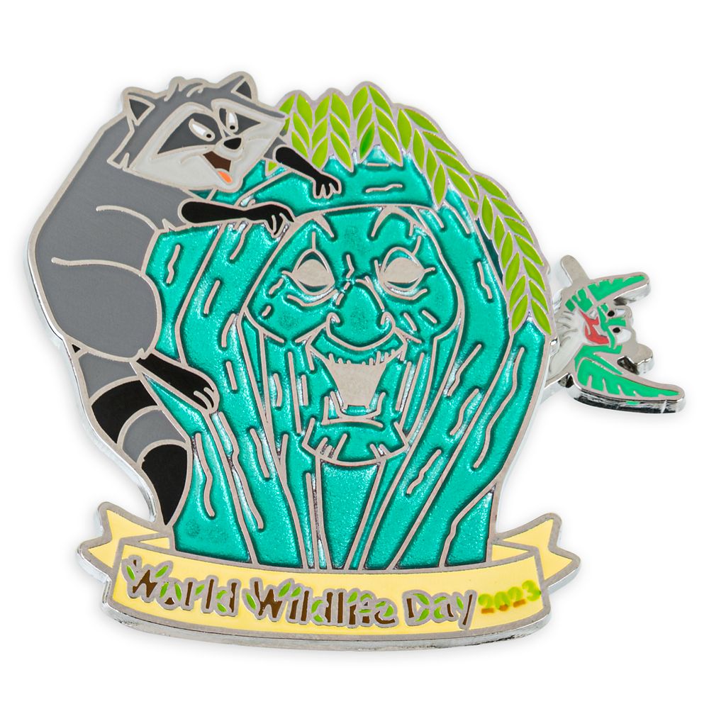 Meeko, Flit and Grandmother Willow World Wildlife Day 2023 Pin – Pocahontas – Limited Release