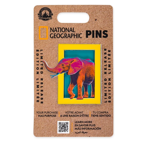 National Geographic Elephant Pin – Limited Release