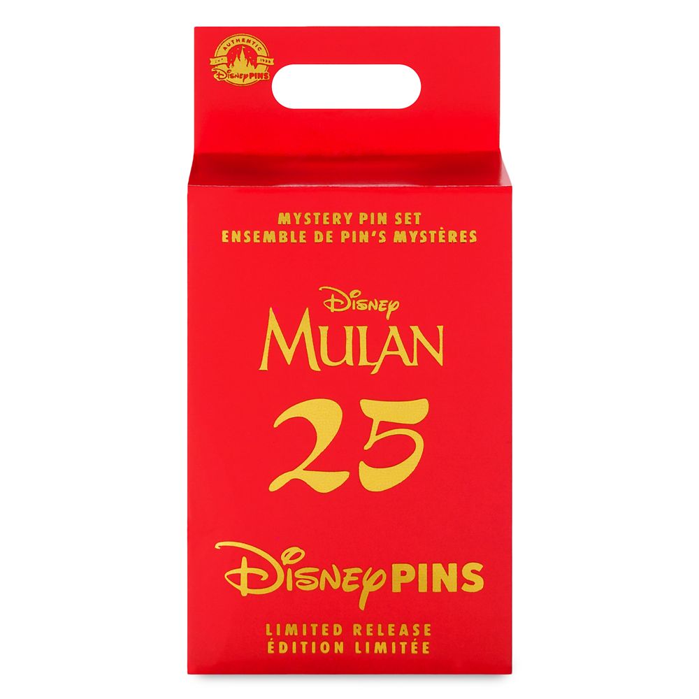 Mulan 25th Anniversary Mystery Pin Blind Pack &ndash; 2-Pc. &ndash; Limited Release