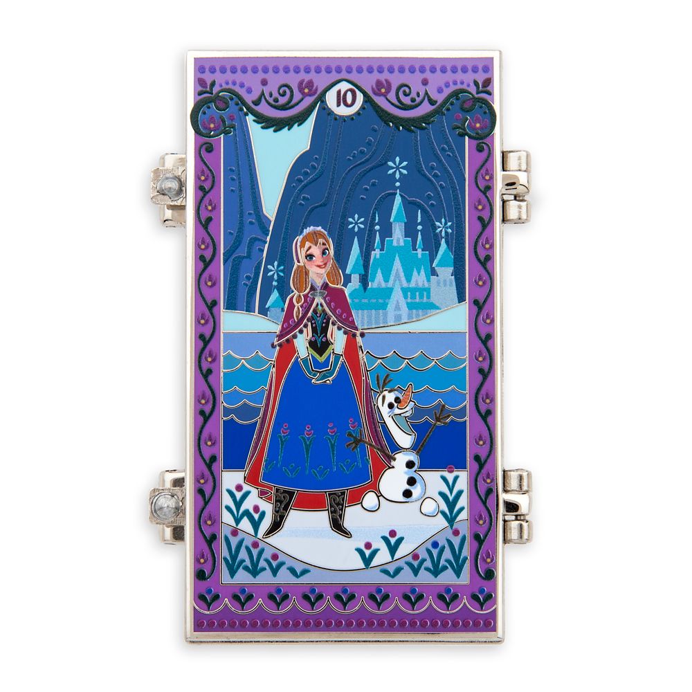 Frozen 10th Anniversary Hinged Pin  Limited Release Official shopDisney