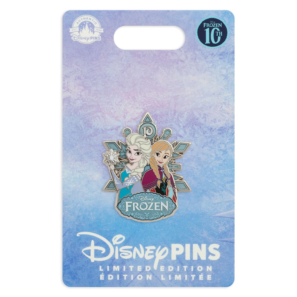 Anna and Elsa Pin – Frozen 10th Anniversary – Limited Edition