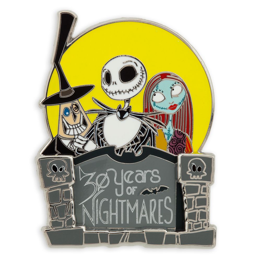 Jack Skellington, Sally and Mayor Pin  Tim Burtons The Nightmare Before Christmas 30th Anniversary  Limited Edition Official shopDisney