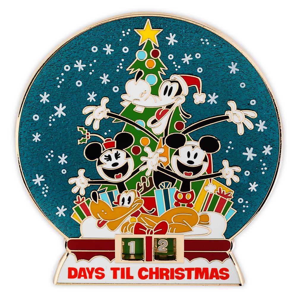 Mickey Mouse and Friends Christmas Countdown Pin – Limited Release is now available online