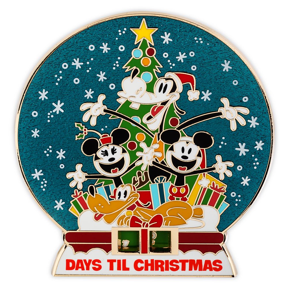 Mickey Mouse and Friends Christmas Countdown Pin – Limited Release