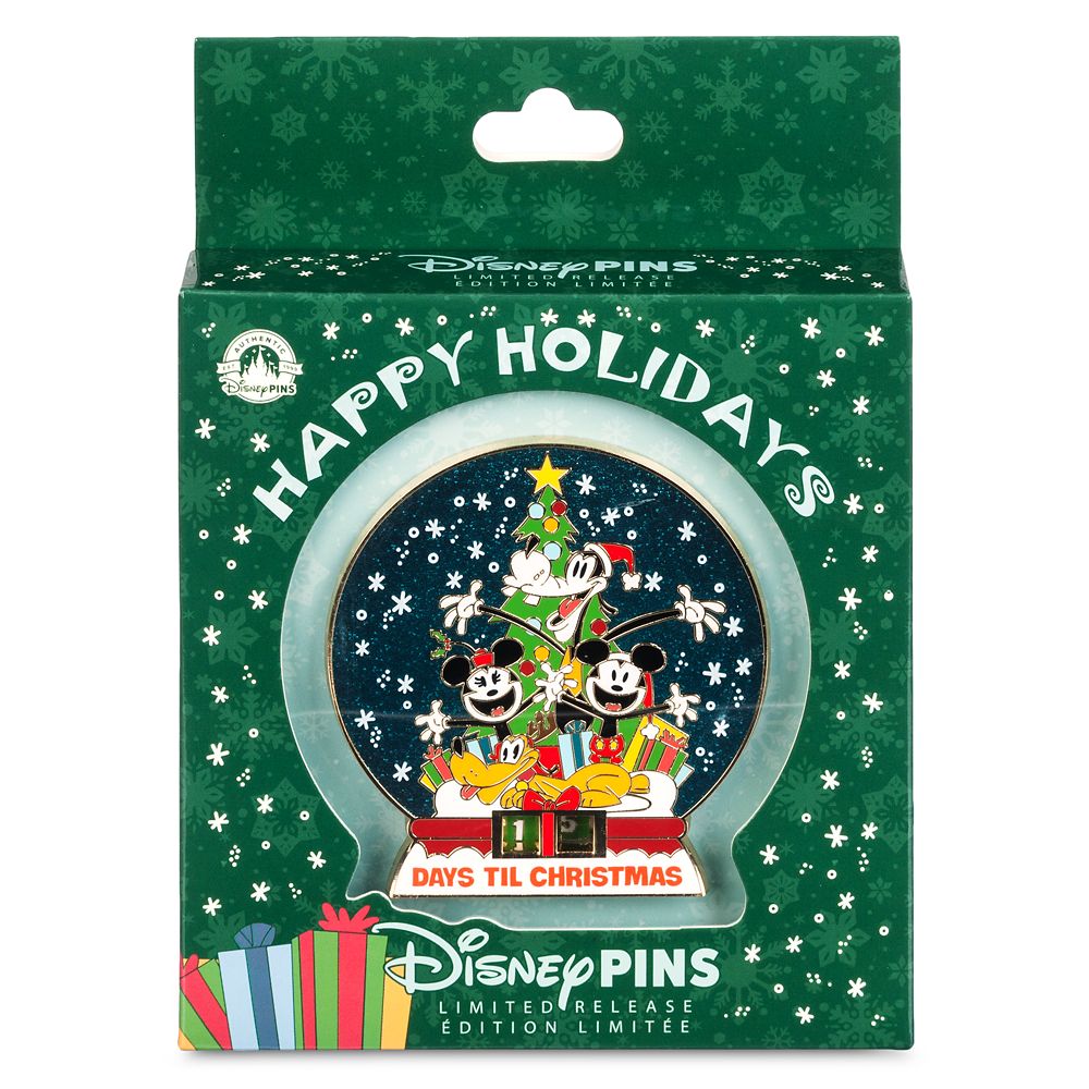 Mickey Mouse and Friends Christmas Countdown Pin – Limited Release