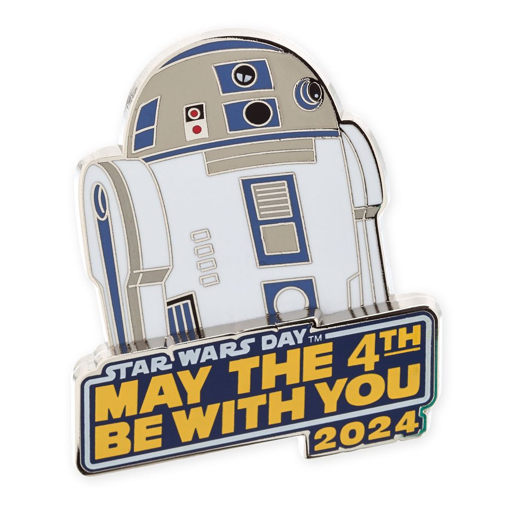 R2-D2 ''May the 4th Be With You'' 2024 Pin Star Wars Day Limited Release Official shopDisney