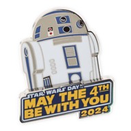 R2-D2 ''May the 4th Be With You'' 2024 Pin – Star Wars Day – Limited Release