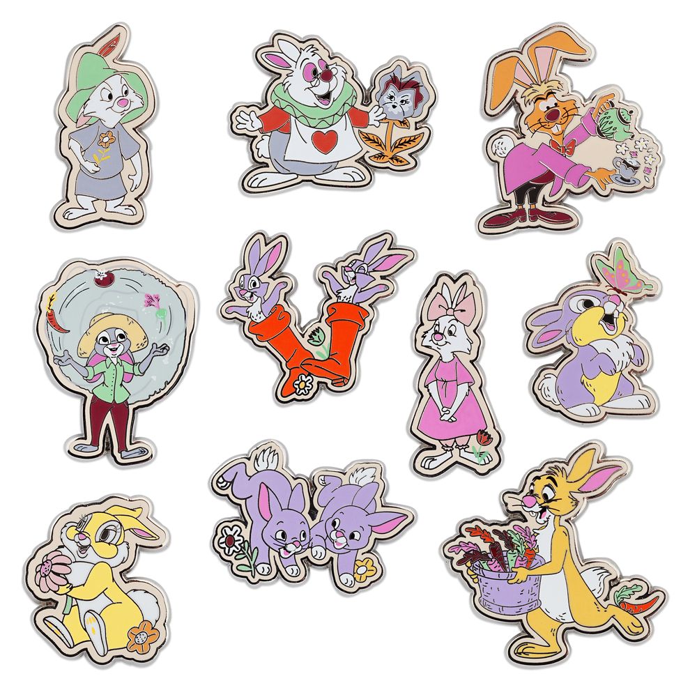 Reigning Rabbits Mystery Pin Blind Pack – 2-Pc. – Limited Release can now be purchased online