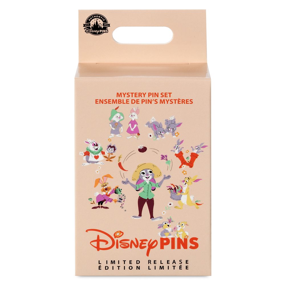 Reigning Rabbits Mystery Pin Blind Pack – 2-Pc. – Limited Release