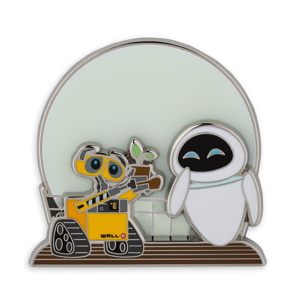 WALL•E and E.V.E. Glow-in-the-Dark Pin – WALL•E 15th Anniversary – Limited Release can now be purchased online