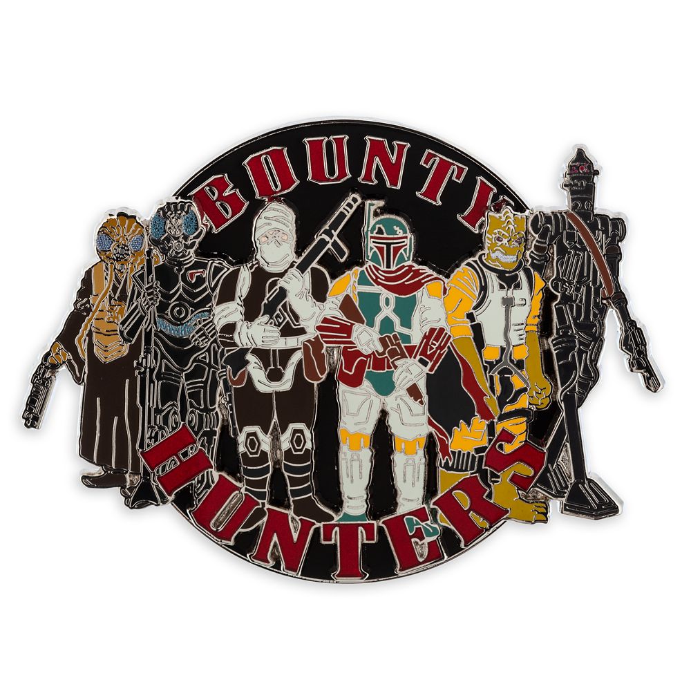 Star Wars Bounty Hunters Mini Jumbo Pin – Limited Release – Purchase Online Now