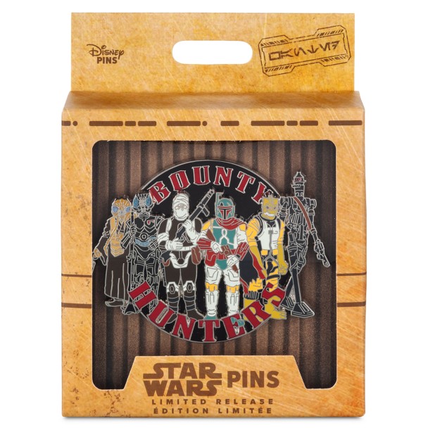 Star Wars Bounty Hunters Mini Jumbo Pin – Limited Release