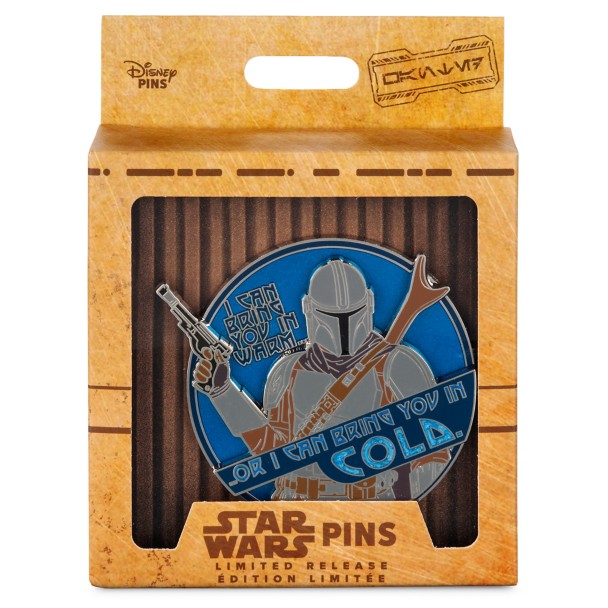 Din Djarin Mini Jumbo Pin – Star Wars: The Mandalorian – Limited Release