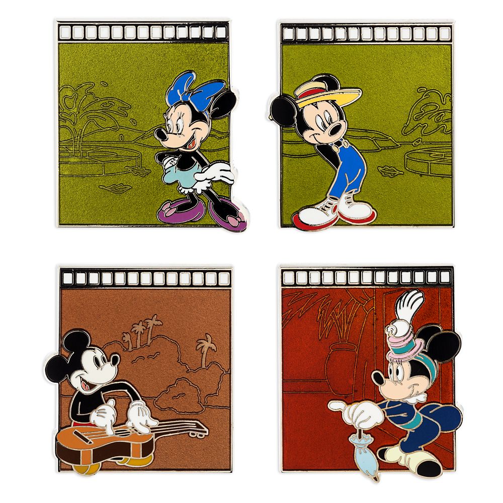 Mickey Mouse and Minnie Mouse 95th Anniversary Mystery Pin Blind Pack – 2-Pc. – Limited Release