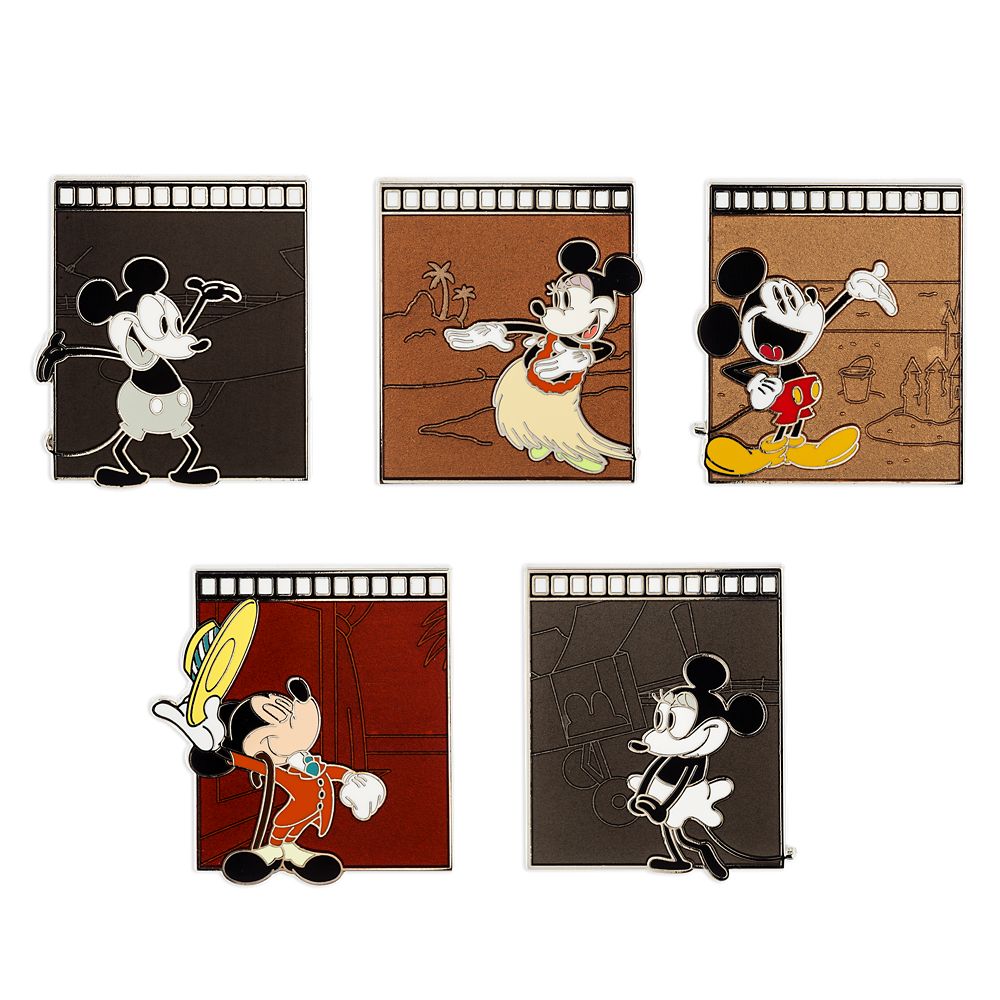 Mickey Mouse and Minnie Mouse 95th Anniversary Mystery Pin Blind Pack – 2-Pc. – Limited Release