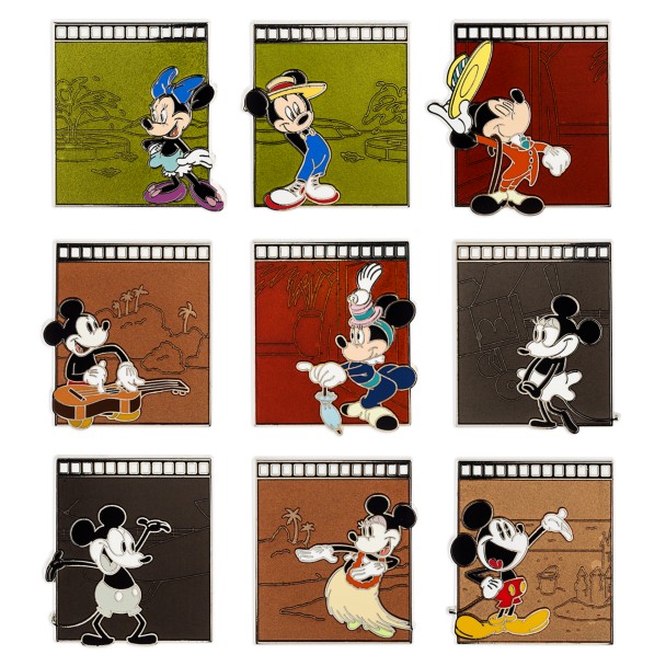 Mickey Mouse and Minnie Mouse 95th Anniversary Mystery Pin Blind Pack